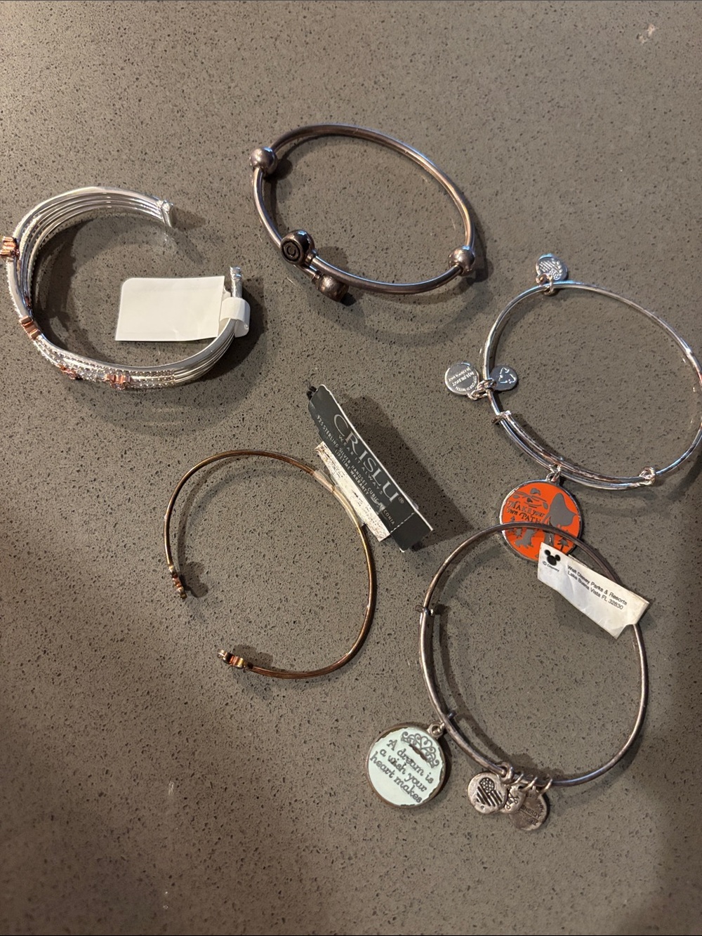5 Damaged Disney Bracelets